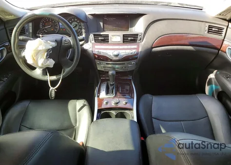 2013 Infiniti M37 z USA, uszkodzony, nr VIN JN1BY1AP1DM510457